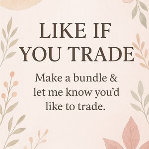 LETS TRADE 🥳🥳🥳